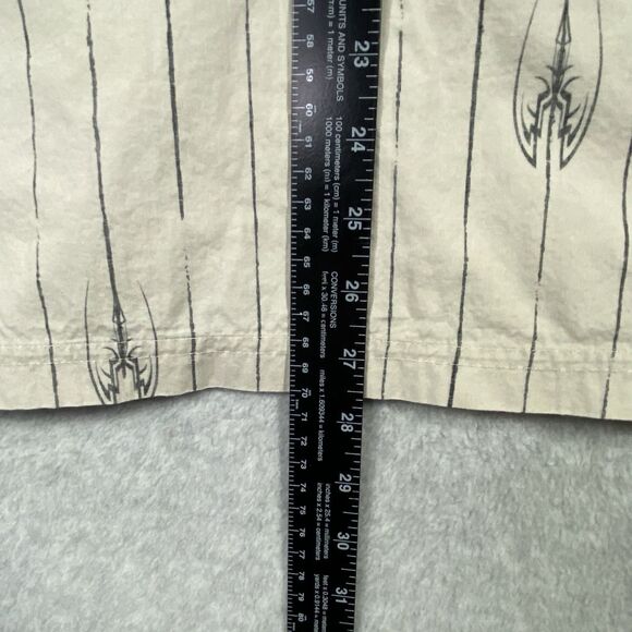 Harley Davidson 2006 Men Sz M Button Down Short Sleeved Stripe Shirt Embroidered - Picture 10 of 10